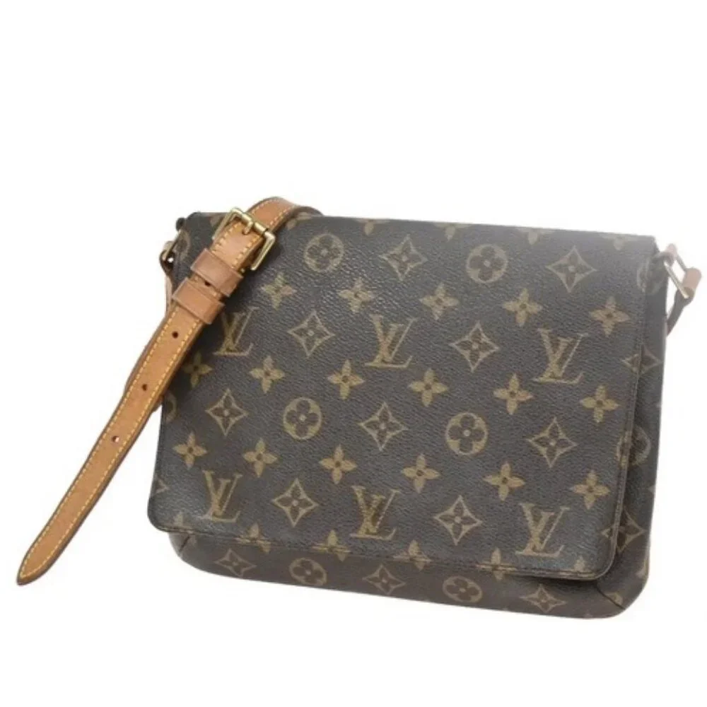 LOUIS VUITTON Musette Tango Short Shoulder Bag Monogram Leather M51257 34ZA016 - Picture 1 of 15